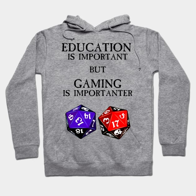 Education Is Important Hoodie by SimonBreeze